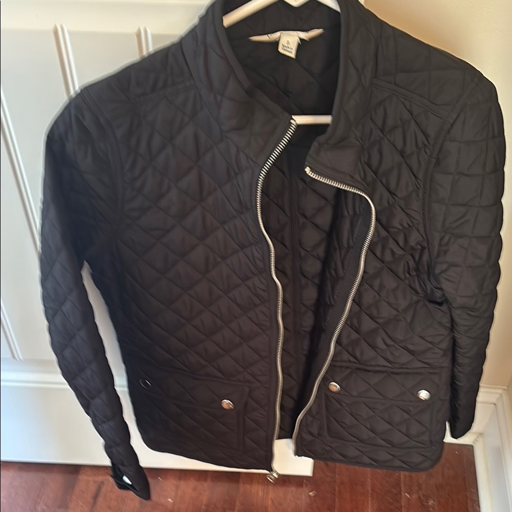 Black Quilted Women's Jacket